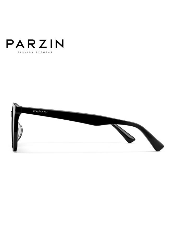 Parzin Polarized Sungl For Women, Fan Chengcheng Style Fashionable Black Oversized Square Gl, Uv Protection Driving Sungl For Men Pz7818 - Image 3
