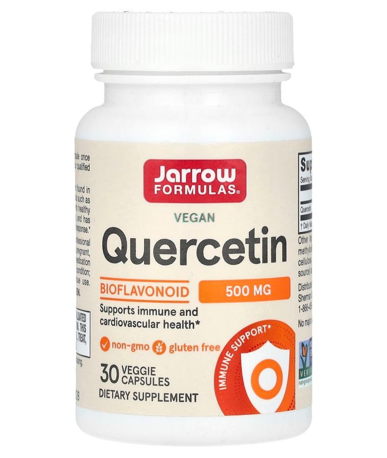 jarrow formulas Vegan Quercetin 500 mg 30 Veggie Capsules