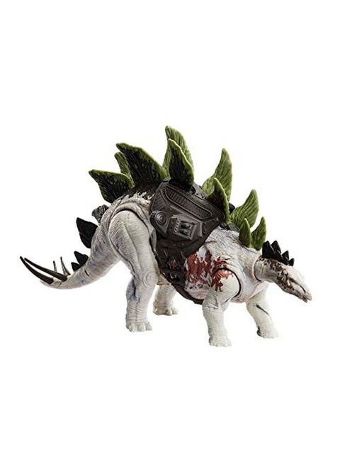 Dominion Gigantic Trackers Stegosaurus Action Figure Toy With Attack Motion & Tracking Gear Plus Downloadable App & Ar