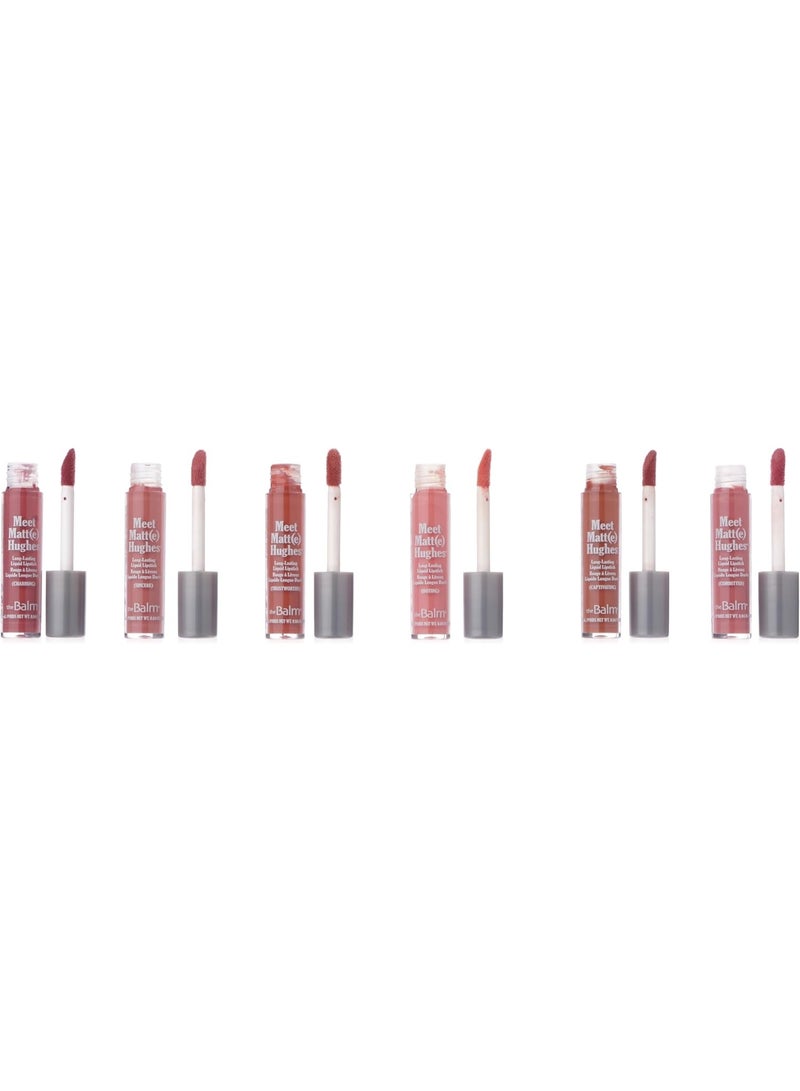 theBalm The Balm Meet Matt(e) Hughes Mini Liquid Lipstick Set - 10 - Image 3