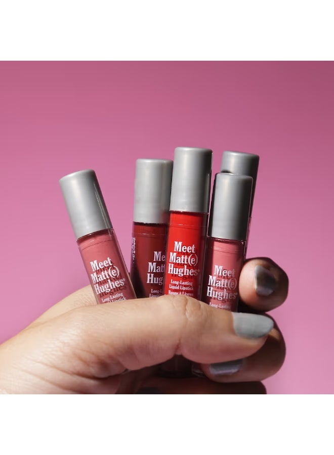 theBalm The Balm Meet Matt(e) Hughes Mini Liquid Lipstick Set - 10 - Image 4