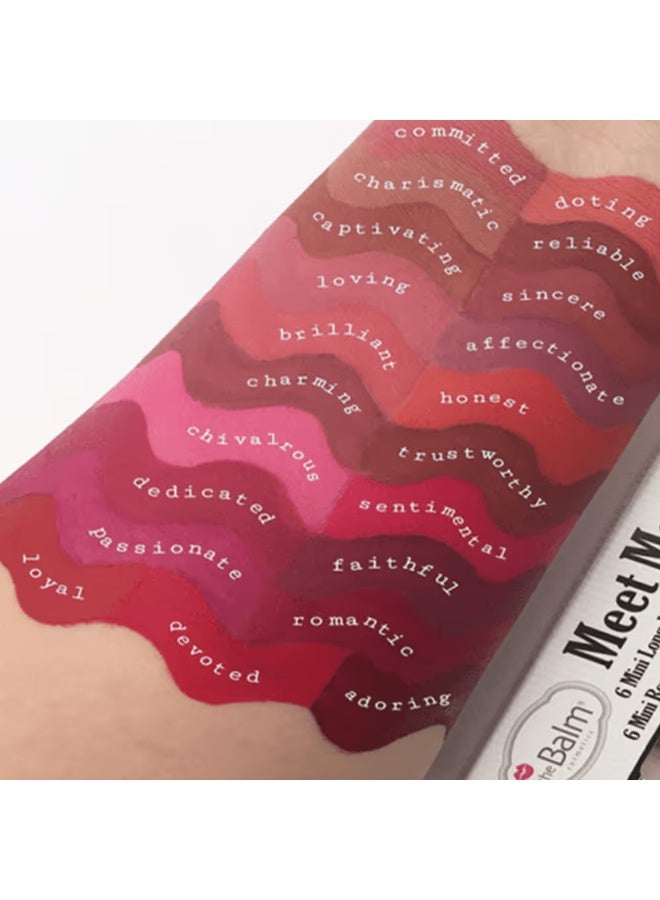 theBalm The Balm Meet Matt(e) Hughes Mini Liquid Lipstick Set - 10 - Image 5