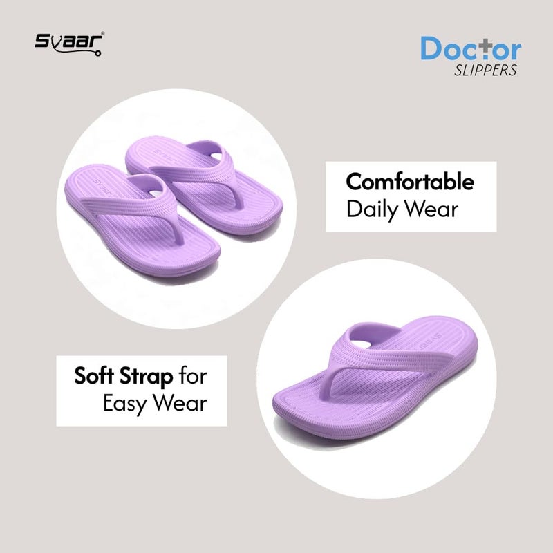 SVAAR صنادل سفاار النسائية الطبية المضادة للانزلاق خفيفة الوزن والمريحة - Image 2