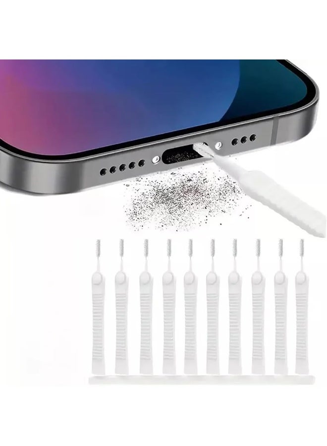 20 Pcs Mobile Phone Charging Port Cleaning Tool Kit, Anti Clogging Mini Brush Cleaner Suitable For Phone Speakers And Receivers, Multi-Functional Cleaning Tool Compatible With Airpods, Tablet Cameras, Etc - Image 1