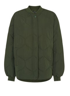 WHISTLES Quilted Bomber Jacket  - Image 4