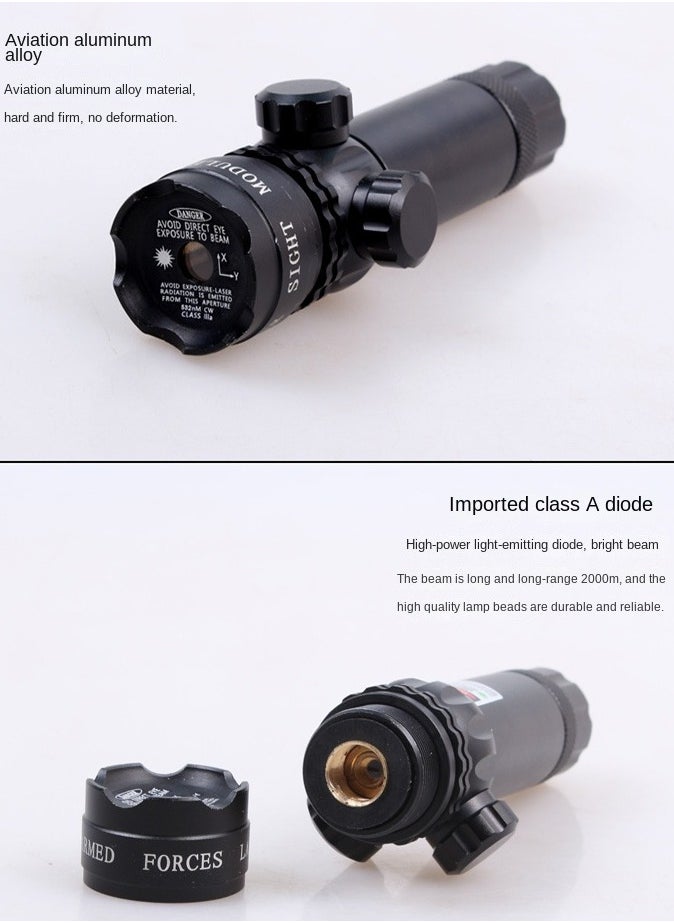 Laser sight Laser light Flashlight sight Portable sight