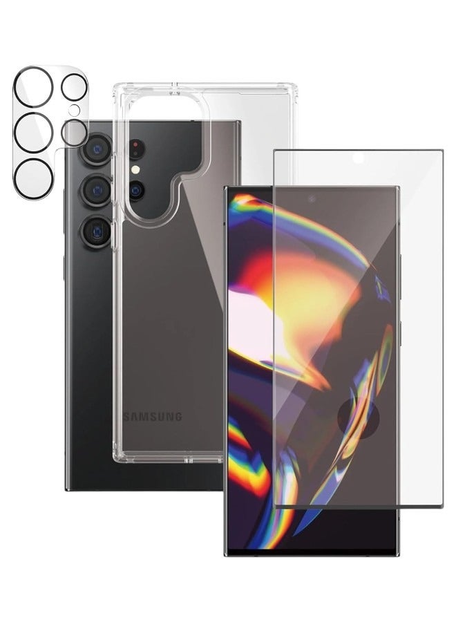 S-TOP Full protection package for iPhone Note 20 Ultra, with screen protection and cover protection against scratches and breakage, complete protection for your device against scratches and falls (7in1), original package from S-TOP - Image 2