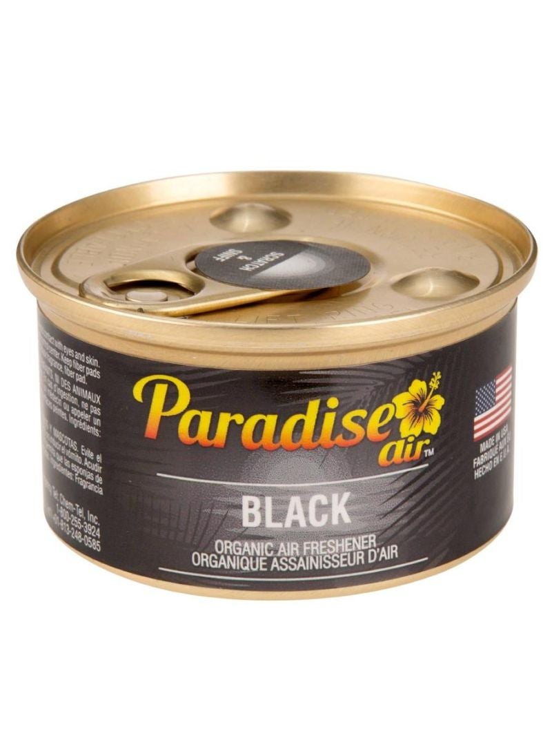 Paradise Air Organic Air Freshener Black