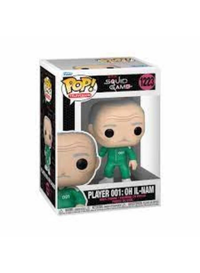 فانكو Pop! Tv: Squid Game - Player 001 - Oh ll-nam, Collectible Vinyl Figures - Gift Idea - Official Merchandise - Toys for Kids & Adults - Model Figure for Collectors and Display