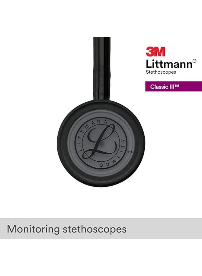 ثري أم ليتمان سماعة طبية 3M Littmann Classic III – تصميم ثنائي للرأس لفحص طبي دقيق واحترافي - Image 4
