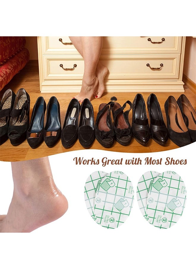 Invisible Heel Protectors Shoe Sticker 50Pcs Anti-wear Foot Care Protection Pad Ultra-Thin Transparent Self-Adhesive Heel Protect Sticker Protect Skin From Rubbing Heel Anti Slips Blister