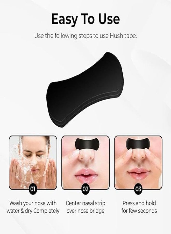 BOKANG Nasal Strips for Snoring, Nose Strips for Breathing, Oil & Sweat Proof Adhesive, Athletic Nasal Strips & Help Stop Snoring, Non Invasive Adhesive Strips 30 Count - Image 3