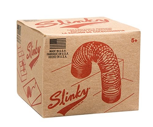 Slinky The Original Slinky Brand Collector's Edition Metal Original Slinky Kids Spring Toy - Image 1