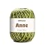CÃRCULO CRCULO Anne Yarn for Crocheting Knitting 100 Mercerized Brazilian Virgin Cotton Soft Fingering Weight 547 Yds 519 Oz Color 9392 Leaf - Image 2