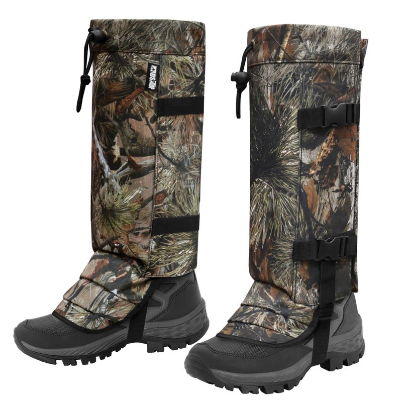 MDSTOP Snake Gaiters, Waterproof Snake Guards, Adjustable Snake Bite Protection for Lower Legs, Snake Chaps for Men & Women, Snake Proof Gaiters for Hunting,Hiking, Fishing, Farm Working - Image 1