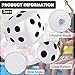 Mototo 3 Pieces Jumbo Inflatable Dice 197 Inch Giant Inflatable Dice Multicolor Large Fun Game Tools for Indoor Outdoor Lawn Swimming Pool Party Board Game White - Image 4