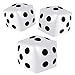 Mototo 3 Pieces Jumbo Inflatable Dice 197 Inch Giant Inflatable Dice Multicolor Large Fun Game Tools for Indoor Outdoor Lawn Swimming Pool Party Board Game White - Image 2