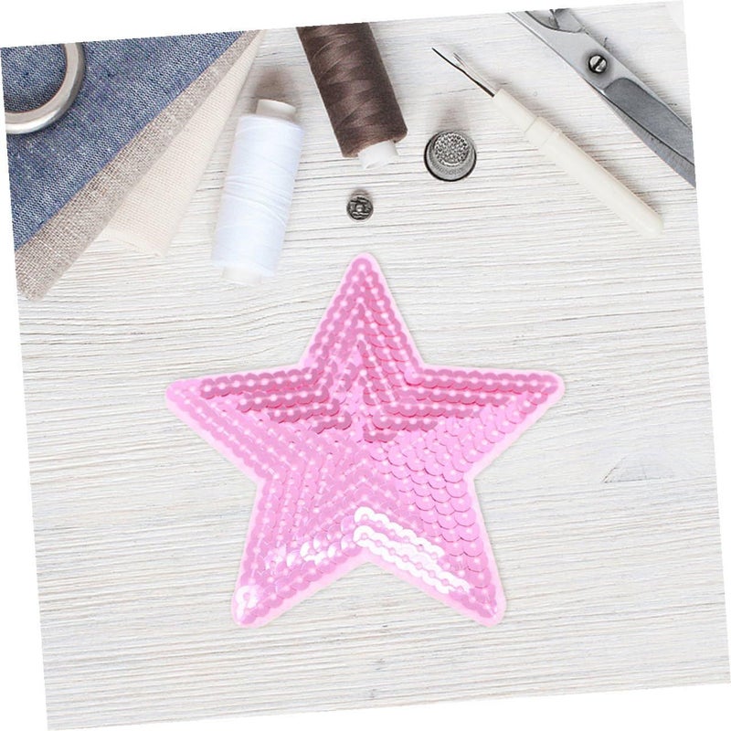 15pcs Star Sequins Sew on Appliques Embroidered Patch for Jackets Backpacks DIY - Image 5