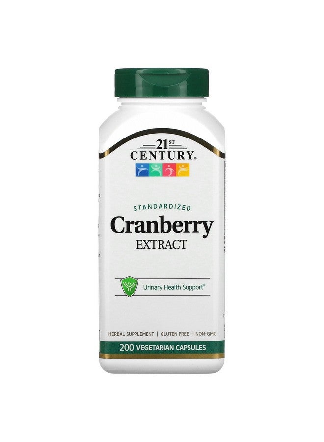 21st Century Healthcare, Inc Cranberry Extract Capsules, 200 Count - Image 1