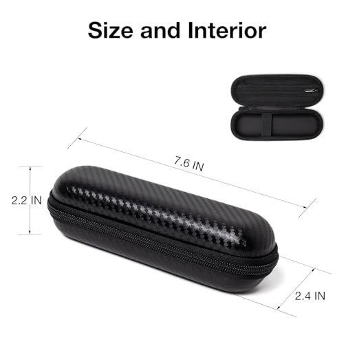 Nincha Compact Travel Trimmer Case for Philips Hybrid Electric Trimmer and Shaver, Face + Body Groomer QP2724/90, QP2834/70, QP1924/70, QP6531/70, QP4631/90, Hard Carrying Case, Black - Image 2