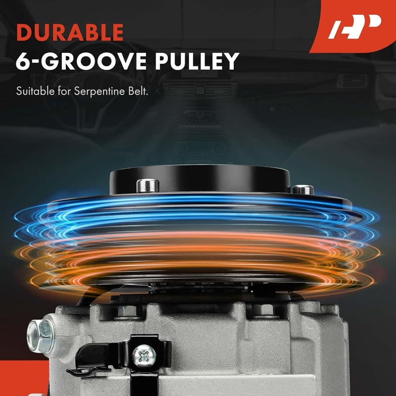 A-Premium A/C Compressor with Clutch for Hyundai Elantra 2018-2019 - Image 4