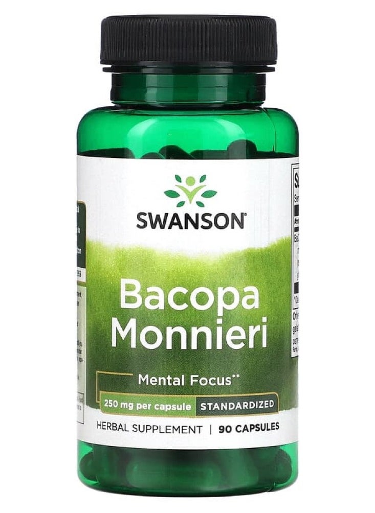 SWANSON Bacopa Monnieri 250 mg 90 Caps 