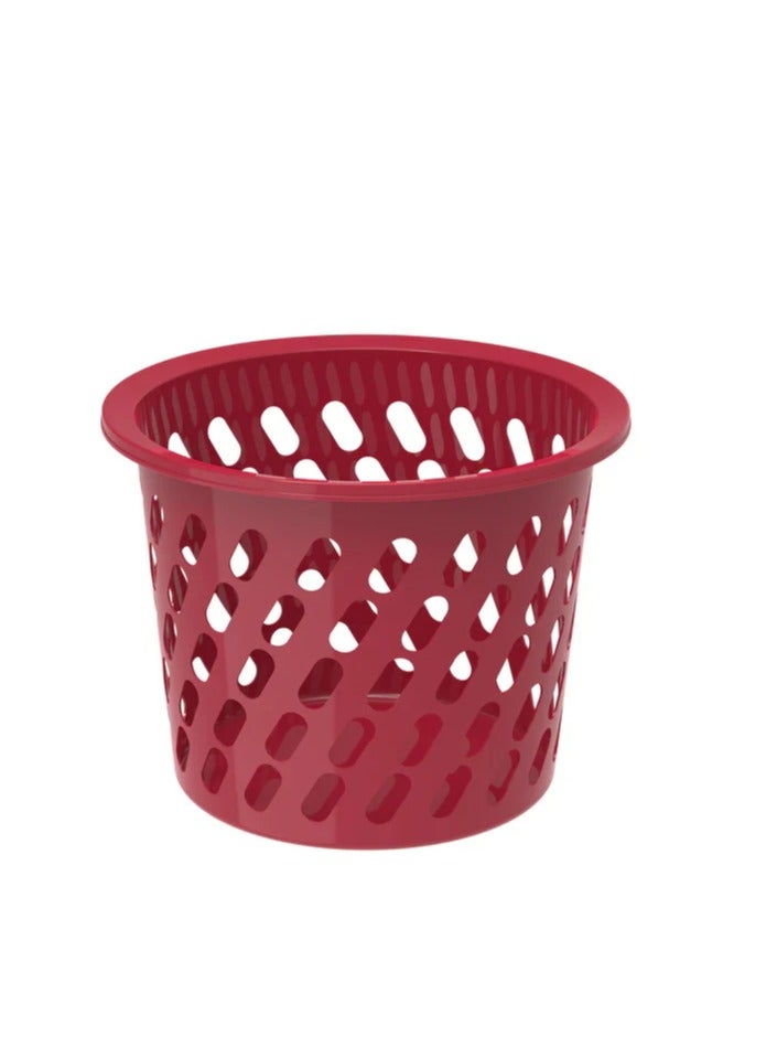 Cosmoplast 45L Mini Laundry Basket (red)