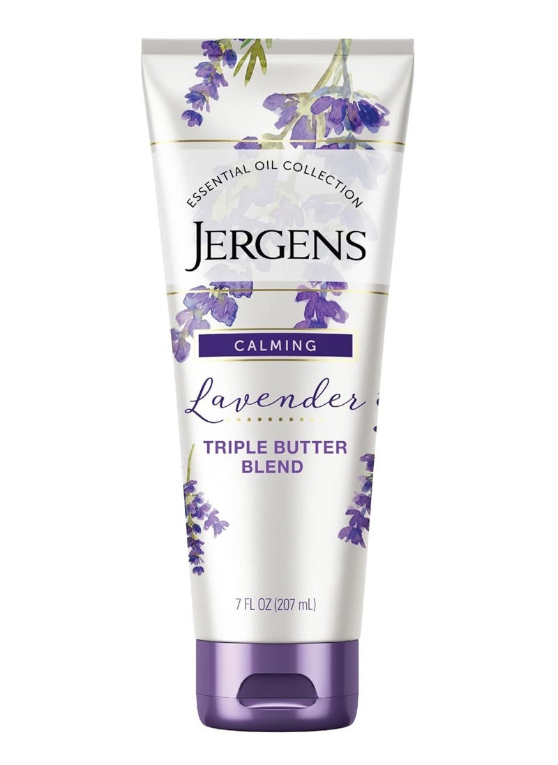 Jergens Lavender Body Butter Hand and Body Lotion, Moisturizer for Women, with Essential Oils for Indulgent Moisturization, 7 Oz - pzsku/ZBF89FE3270BB2BF46619Z/45/1741099391/e71990e5-ca1b-4ad1-a00f-1ae82ccc960a