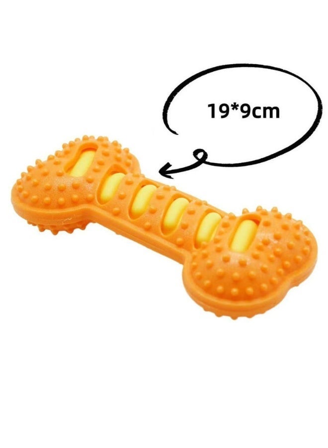 Dog teething toy, bone-resistant TPR teething sound-relieving toy - Image 2