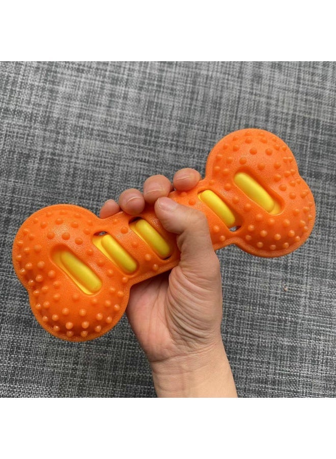 Dog teething toy, bone-resistant TPR teething sound-relieving toy - Image 3