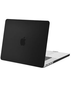 Generic MacBook Pro 14 inch Case 2021 2022 Release A2442 M1 Pro M1 Max Retina XDR Display Touch ID Plastic Hard Shell Case & Keyboard Cover Skin Black  - Image 2
