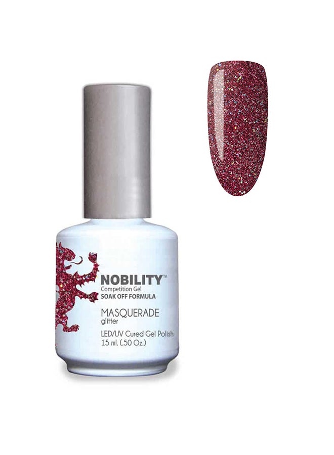 Lechat Gel Nail Polish 15 ml, Long Lasting, Chip Resistant, Requires Drying Under UV Led Lamp Masquerade Nbgp130