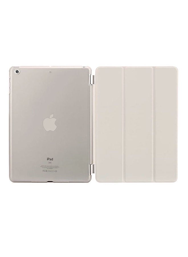 NIBEMINENT - Flip Case Cover For Apple iPad Air 2 White - Image 1