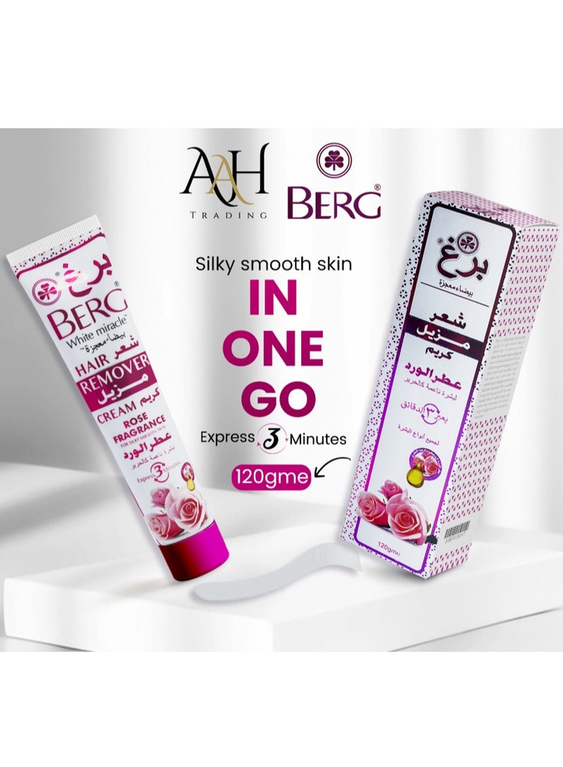 Rose Hair Remover Cream For Silky Smooth Skin 120 g