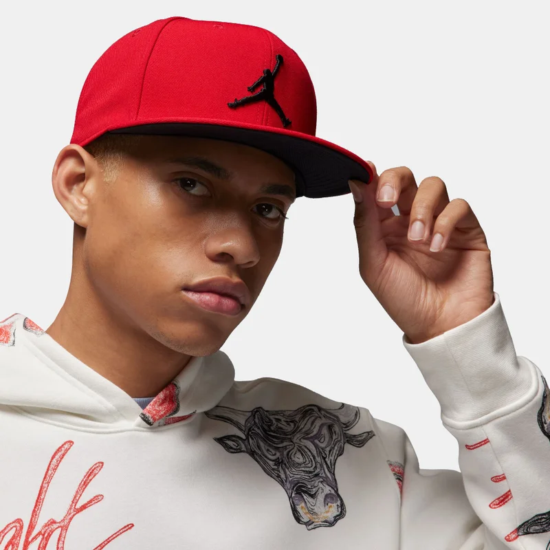 Jordan Red Jumpman Pro Adjustable Cap  | Best Price UAE