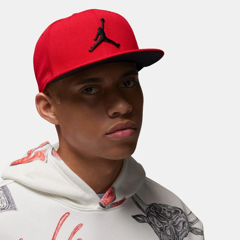 Jordan Red Jumpman Pro Adjustable Cap  | Best Price UAE