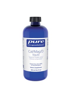 Pure Encapsulations Cal/Mag/D Liquid ; Calcium Magnesium And Vitamin D In A Convenient Liquid Form ; 16.2 Fl. Oz.  - Image 2