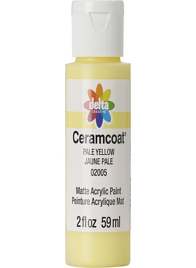 Delta Creative Ceramcoat Acrylic Paint in Assorted Colors (2 oz), 2005, Pale Yellow - Image 1