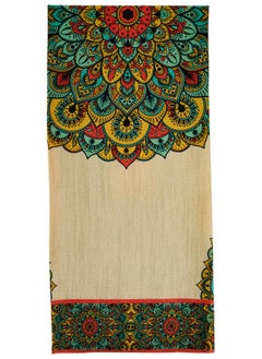 Kuber Industries Kuber Industries Table cloth|Center Table cover|Round Table Cover|Table Cover 4 Seater|Floral Design|  - Image 1