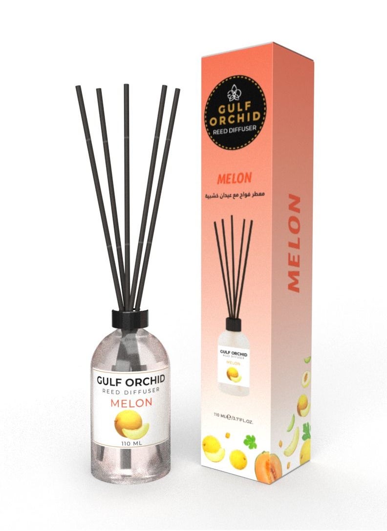 Gulf Orchid - Melon Reed Diffuser 110 ml For Home & Office - Image 1
