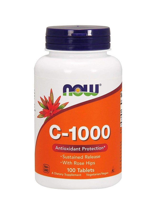 ناو فودز سي-1000 - 100 قرص - Image 1