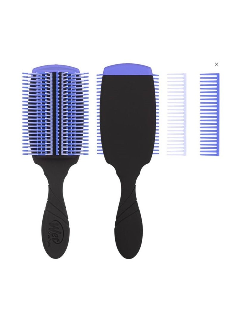 Custom Care Custom Style Brush, Curl Detangler, Strong, Softer Bristles,
