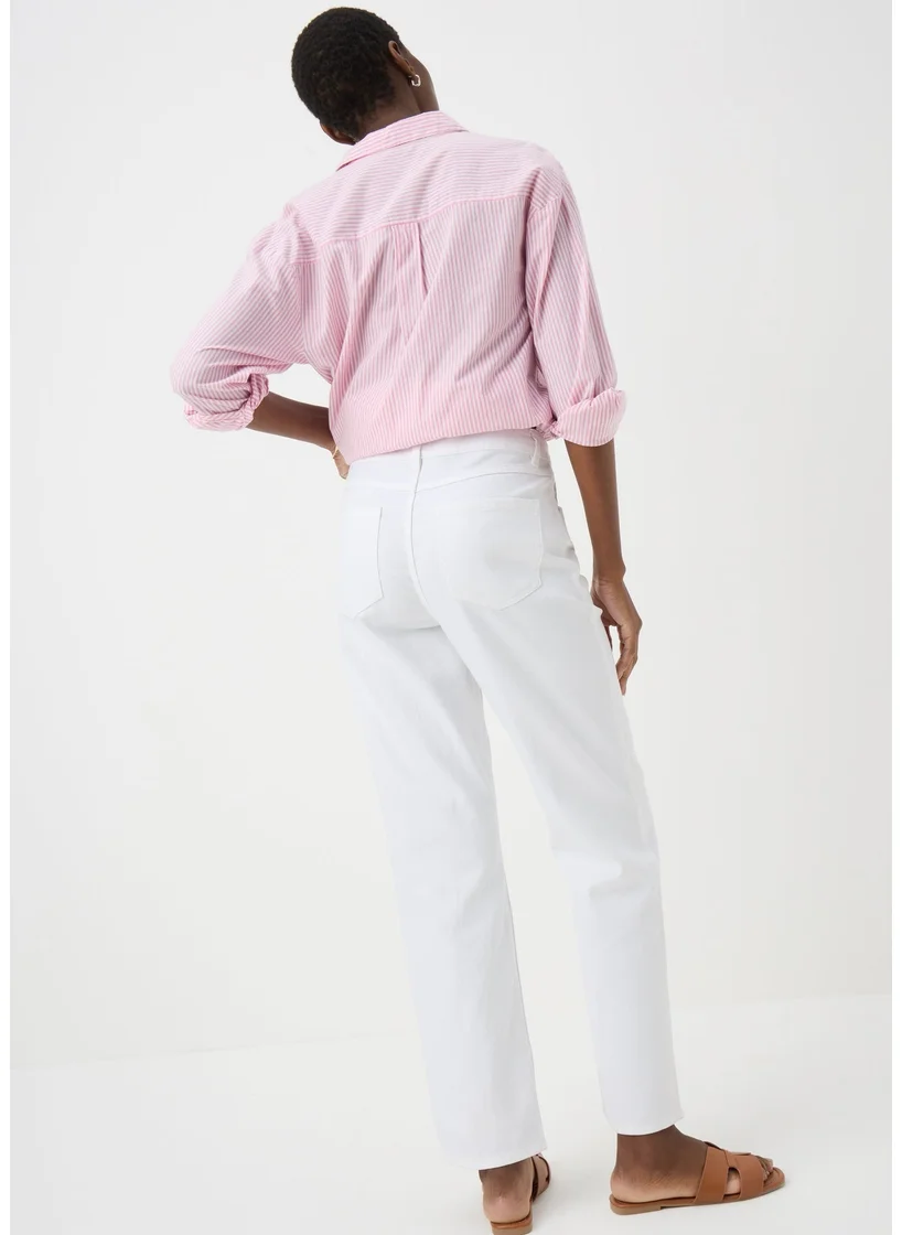 Matalan Grace white straight leg jeans
