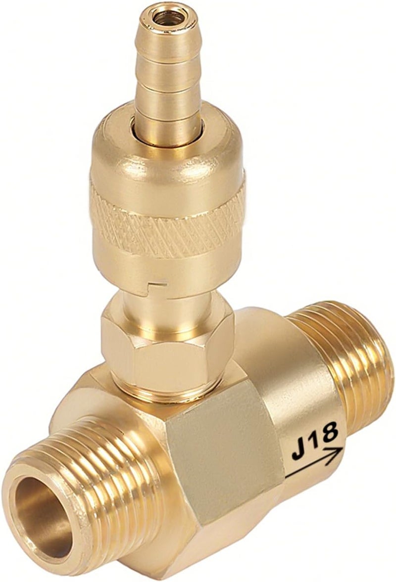 Mingou 2-3 GPM Pressure Washer Chemical Injector 100774 for General Pump Power Washer Downstream Injector 1.8mm Orifice Max 4500 PSI for 3/8" NPT-M High Draw to 20% - Image 2