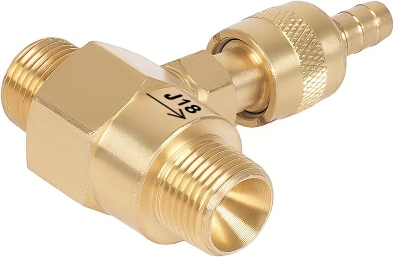 Mingou 2-3 GPM Pressure Washer Chemical Injector 100774 for General Pump Power Washer Downstream Injector 1.8mm Orifice Max 4500 PSI for 3/8" NPT-M High Draw to 20% - Image 3