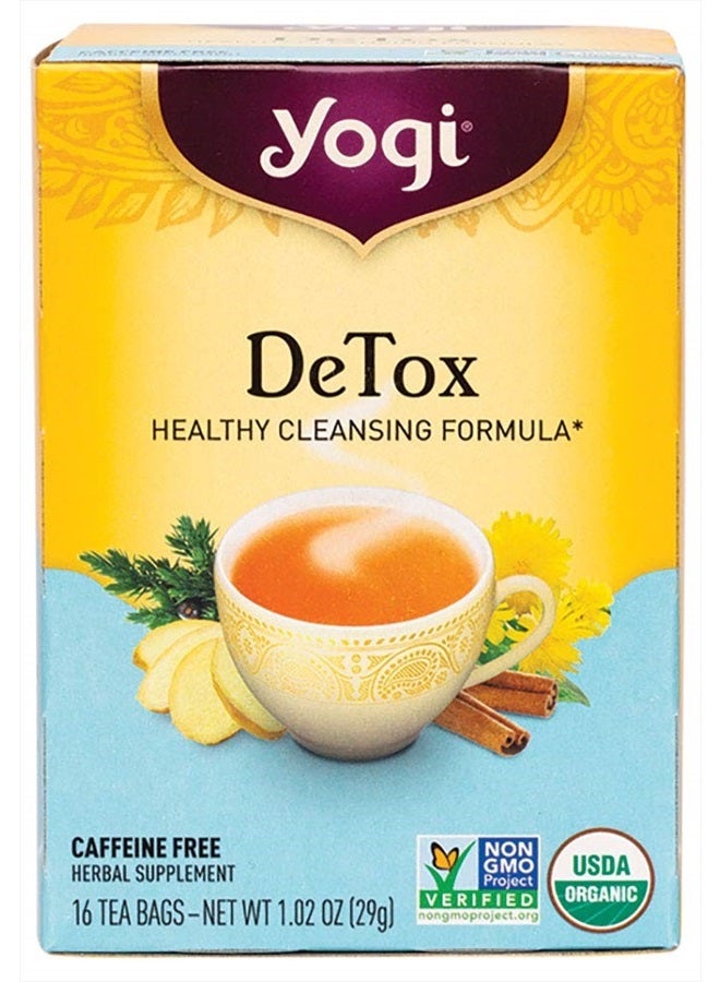 YOGI Organic Detox Tea, 16 ct 