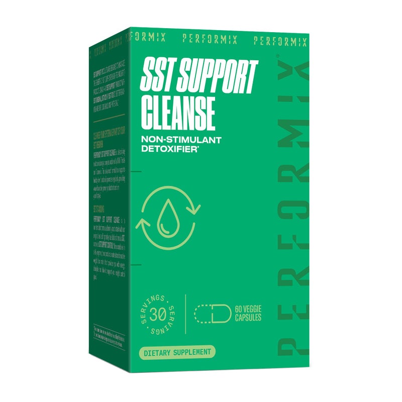 PERFORMIX SST Support Cleanse NonStimulant Liver Detox 60 Capsules Made with Milk Thistle and Turmeric to Support Healthy Liver Function and Promotes Regularity