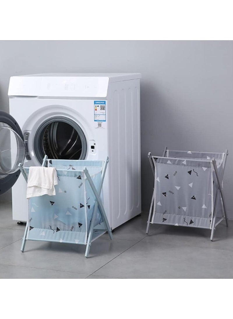 YOMA - Foldable Storage Collapsible Laundry Baskets, small Washing Baskets Dirty Clothes Organizers Laundry Hamper for Bedroom Bathroom - Image 1