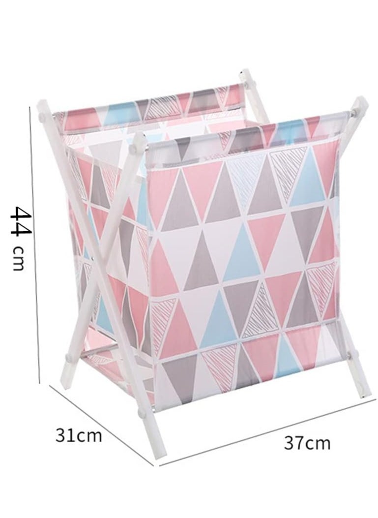 YOMA - Foldable Storage Collapsible Laundry Baskets, small Washing Baskets Dirty Clothes Organizers Laundry Hamper for Bedroom Bathroom - Image 1