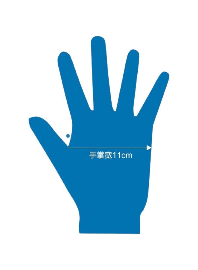 Chahua Disposable Gloves, Antibacterial, 160 Pieces, Baking Food Pe Plastic Large Adult Gloves, Thickened Film, For Eating Lobster - Image 1
